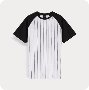 Black Striped T-shirt